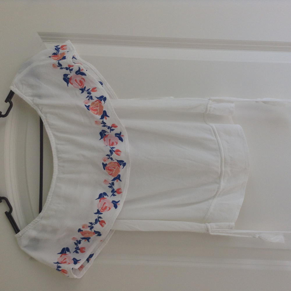 Off-the shoulder blouse